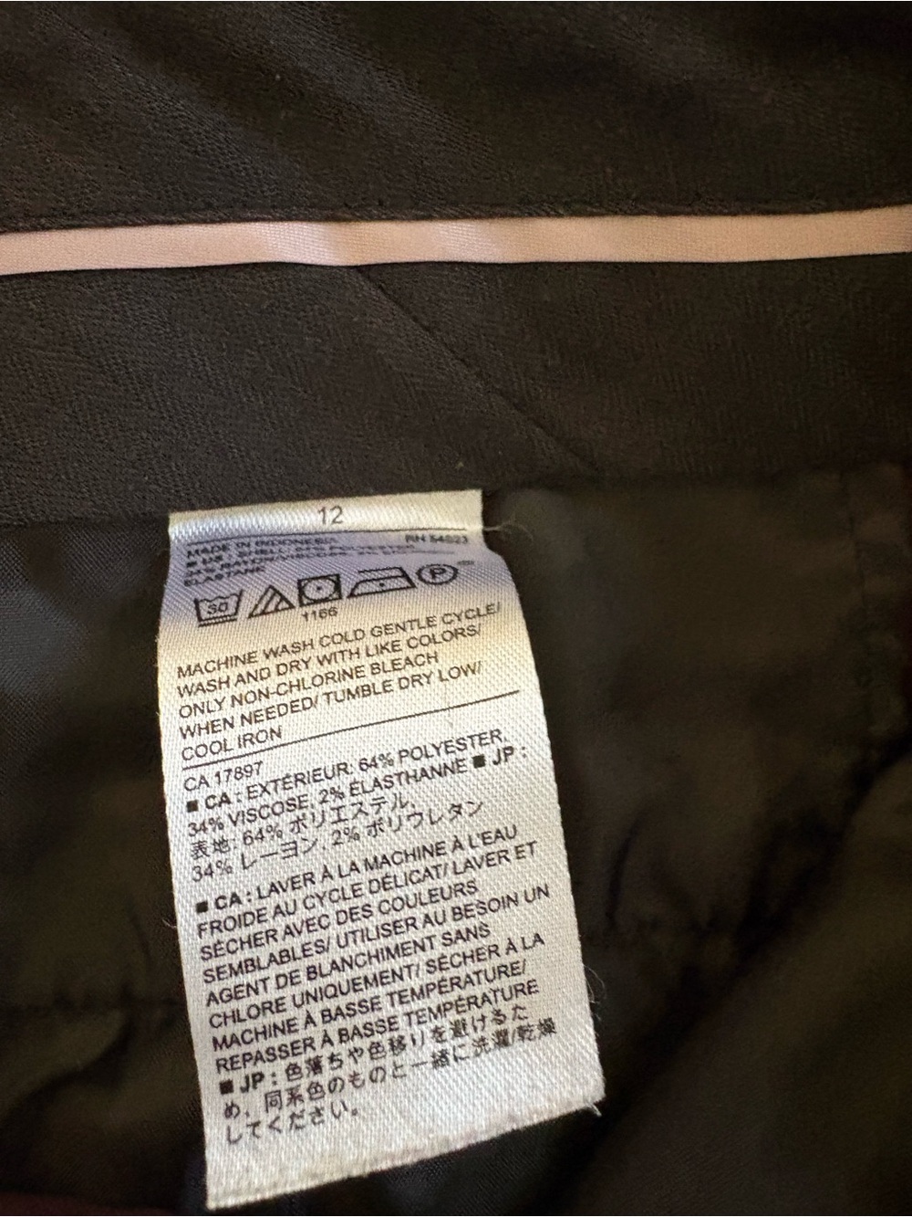 Banana Republic Women's Plum Straight-Leg Trousers - Picture 14 of 14